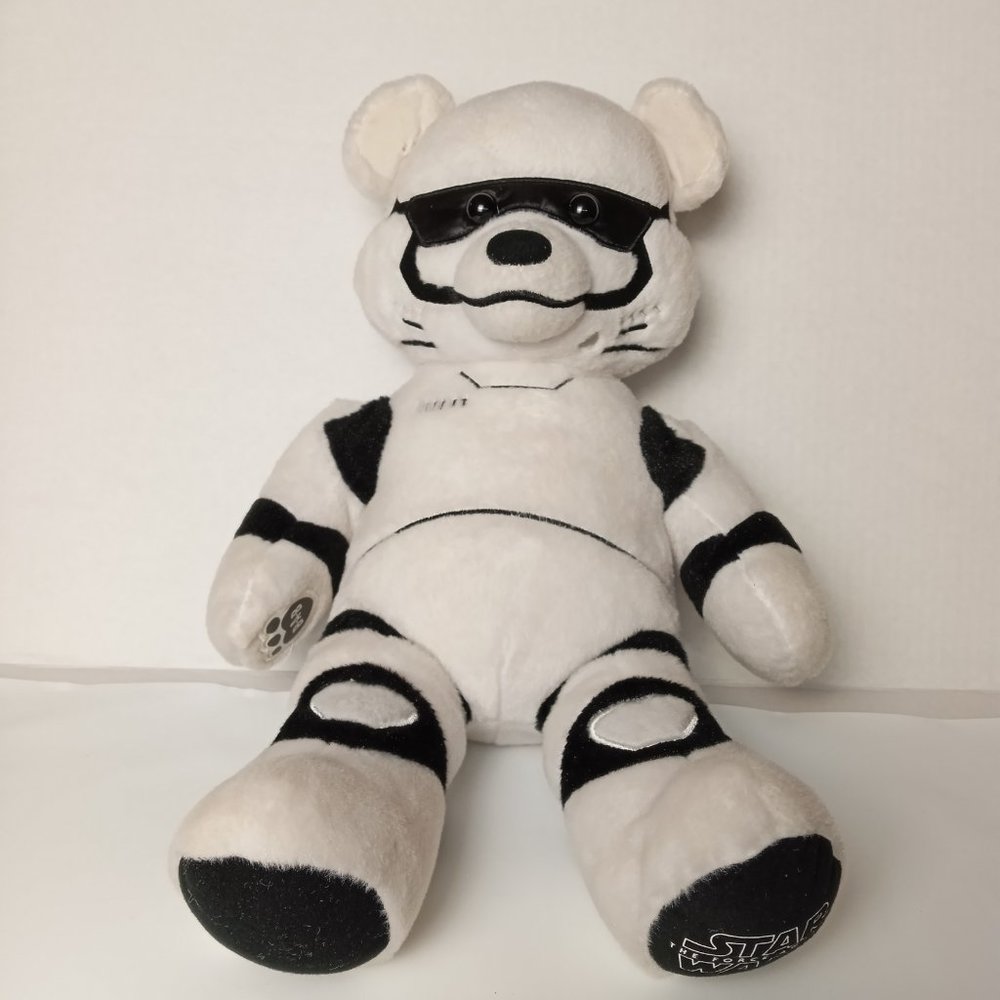 Build-A-Bear BAB Workshop Star Wars 17” Plush Stormtrooper Bear with Sound
